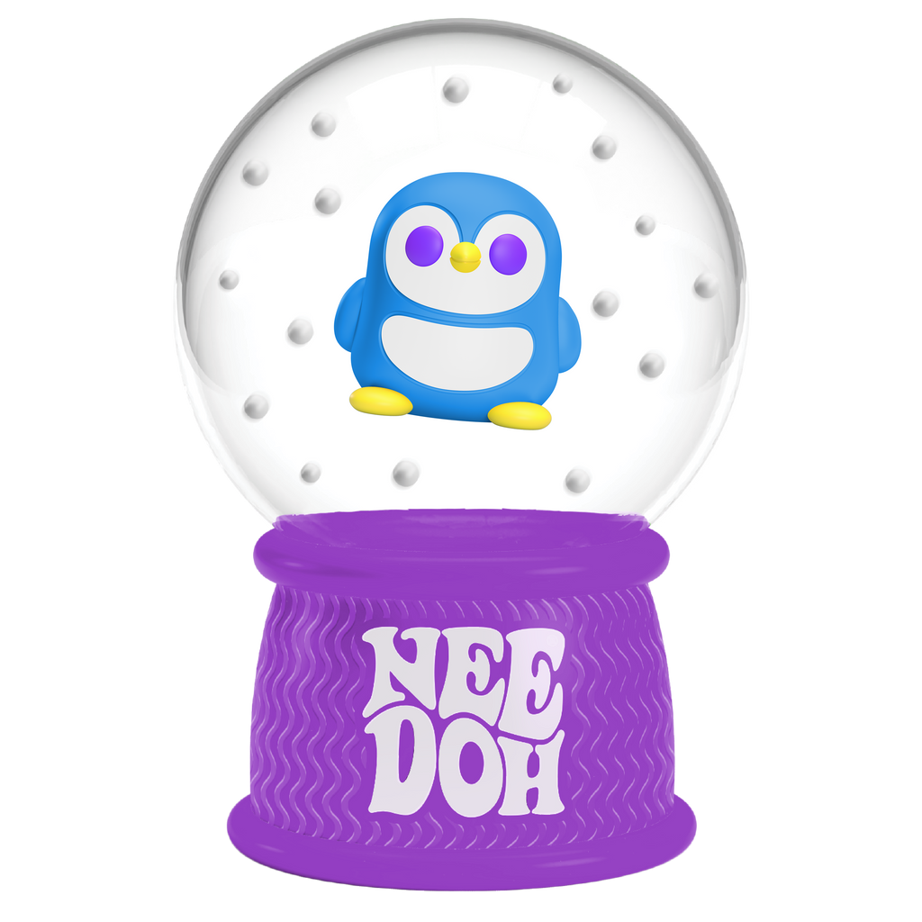 NEEDOH SQUISH N FLOW SNOW GLOBE - JOEP
